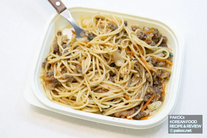 Foto visual de la salsa de pasta