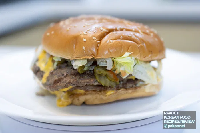 Comparison Burger King Whopper Stacker