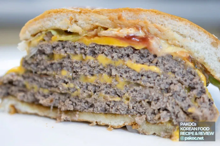 Hamburger Slicing Process