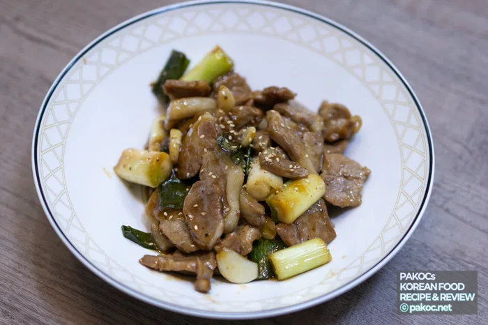 식용유 진간장 맛술 양념 비율