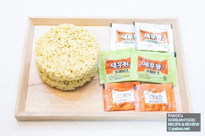 Nongshim Shrimp Tangmyeon Ingredient Composition Details