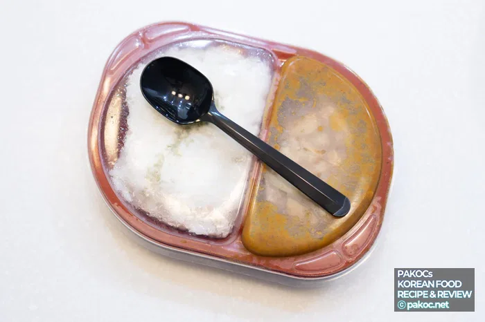 Información nutricional del arroz con salsa de judías negras estilo Sichuan