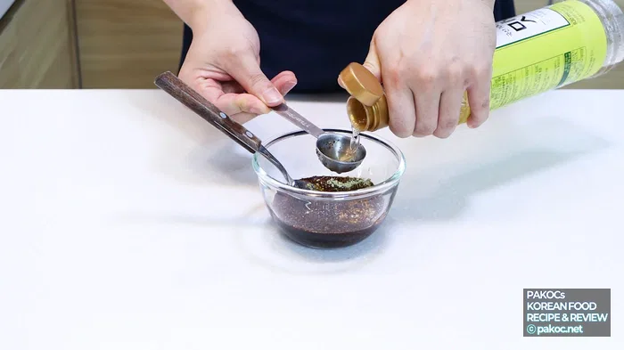 煮付け鍋準備過程