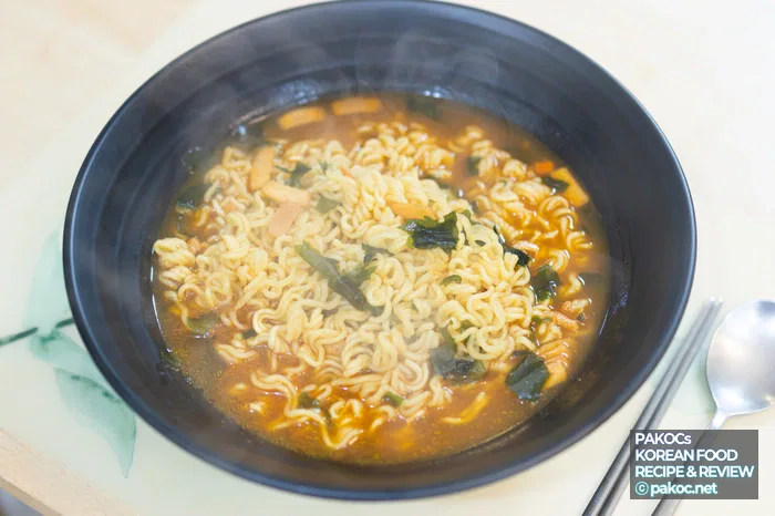 Nongshim Shrimp Tangmyeon Bag Noodles Cooking Method