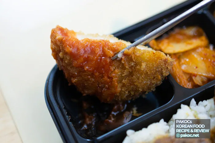 Revisión del almuerzo de conveniencia de comida rápida