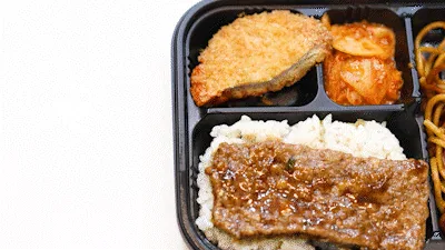Revisión de la composición del almuerzo de conveniencia