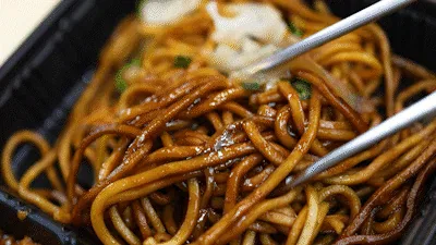 Composición del menú de almuerzo de conveniencia