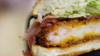 エビバーガー軽い食事の提案
