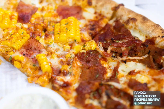 Reseña de experiencia de sabor de pizza