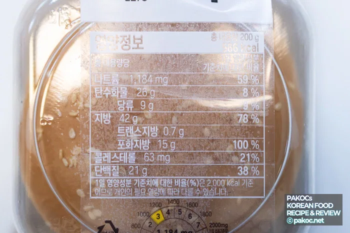 더블비프 버거 칼로리 정보