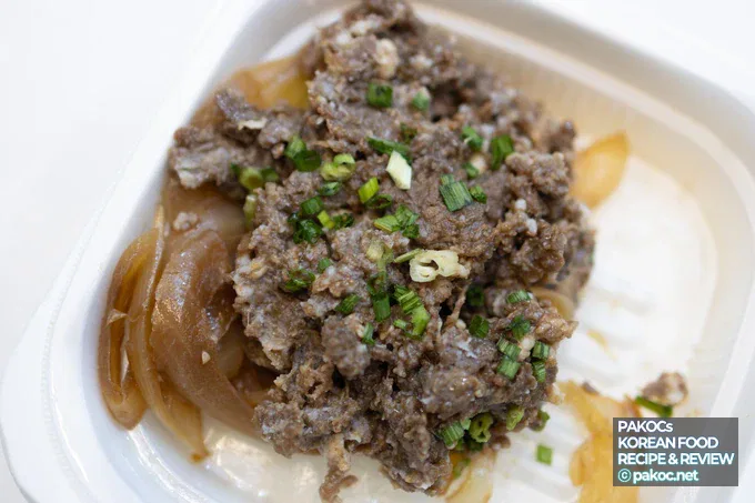 牛プルコギ 薄い 調理 状態