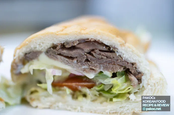 Sándwich de carne de sabor suave