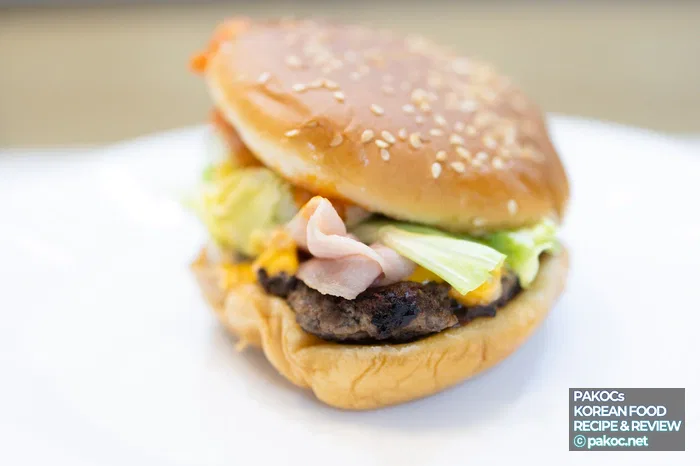 Greasy Fried Patty of Beef Burger