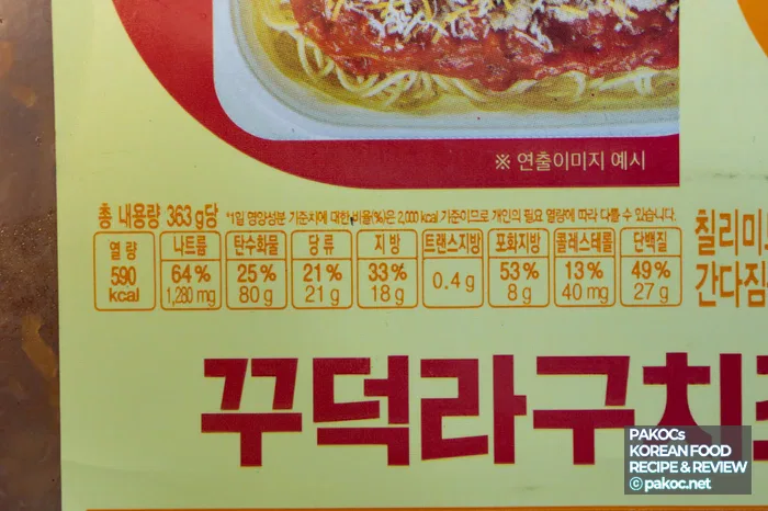 Pasta visual good for mixing