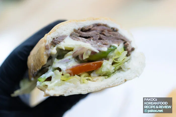 Proceso de verificación de la composición del sándwich