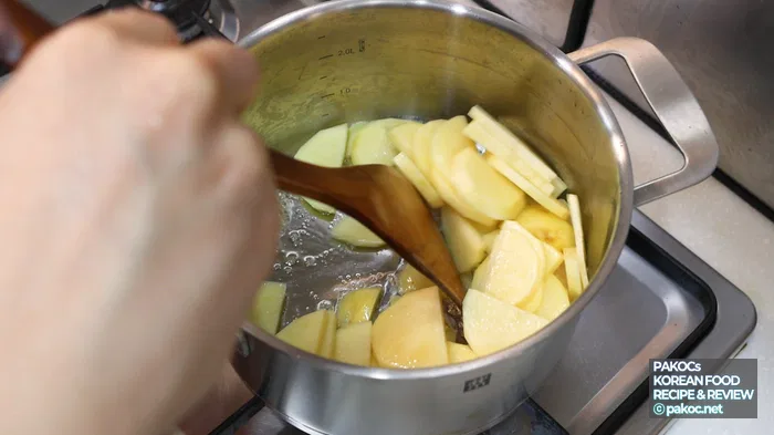 Frozen Storage Potato Soup Storage Method