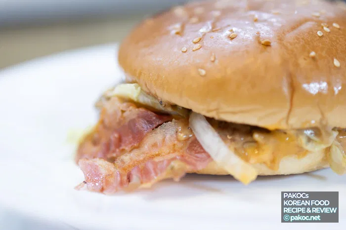 バーガーキングレタス生玉ねぎの組み合わせ
