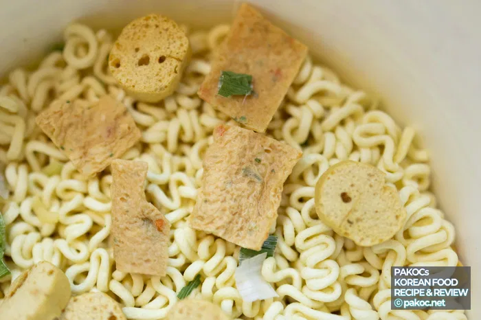 Recomendación de comida de ramen de pescado
