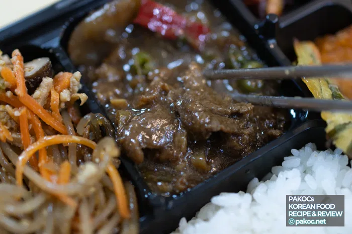 Sabor del dosirak con salsa de soja