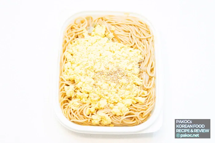 スクランブルエッグ量比較写真