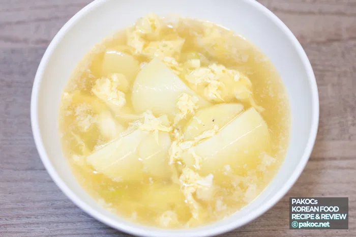 Soft Egg Soup Ingredients Introduction