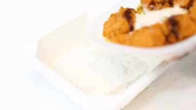 Karaage post-cooking state