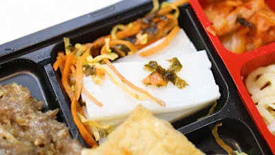 Composición del almuerzo Osaekchanran Pungsonghansang