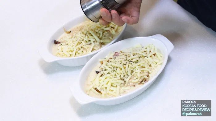 쫄깃한 치즈 토핑 비율
