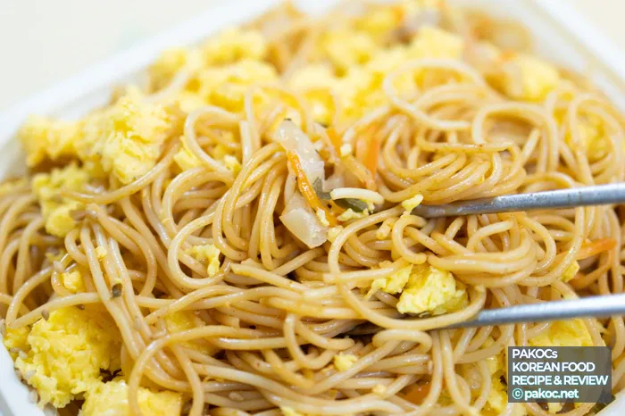 エッグスクランブルパスタ調理法