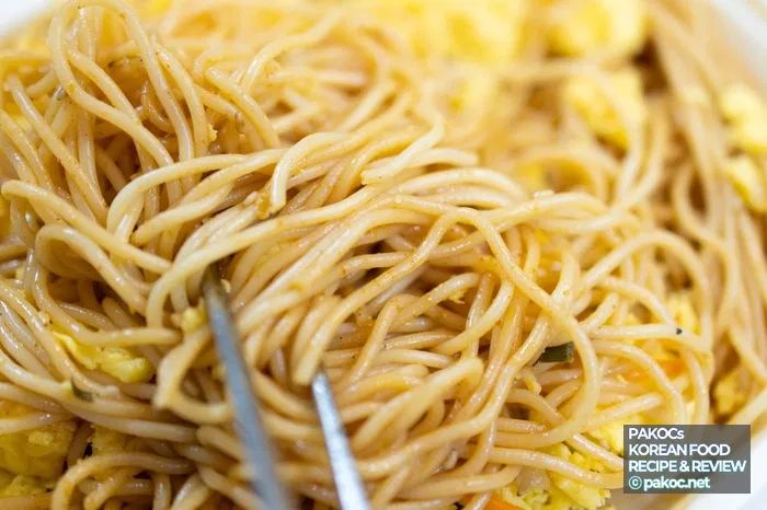 ラーメン味炒飯試食画像