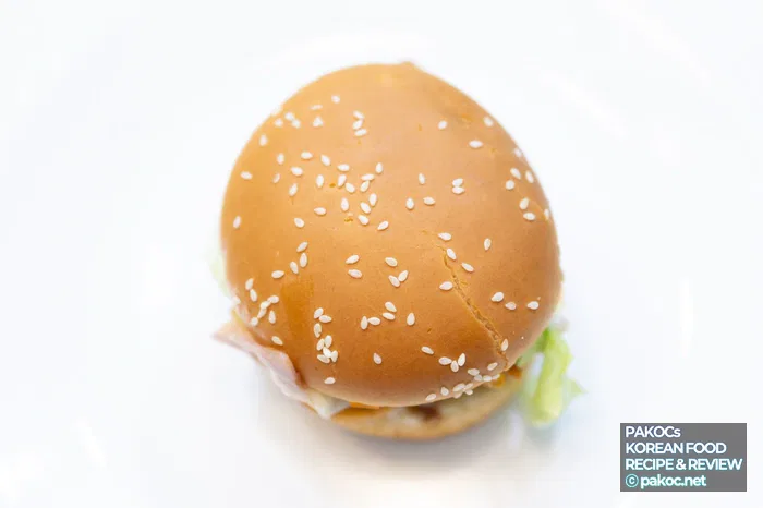 매운맛 바베큐 소스 싸이버거