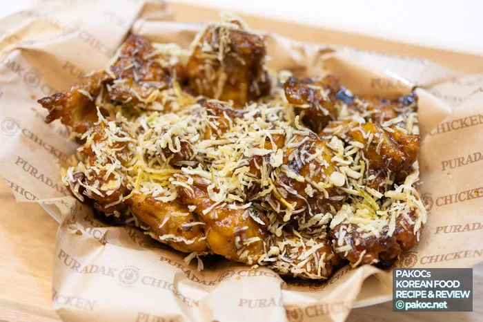 파채 튀김 바삭한 식감