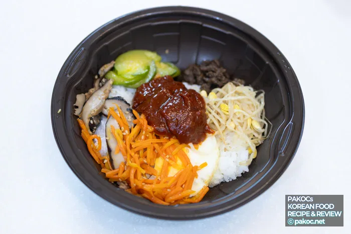 비빔밥 조리 팁 소개