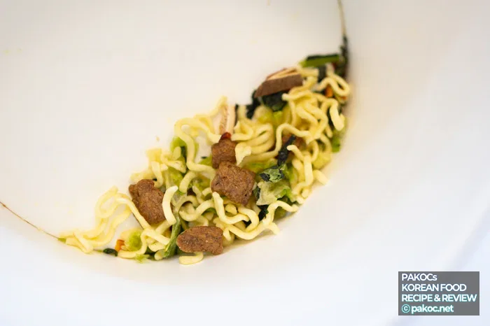 Spicy Cream Jjamppong Meal Recommendation Menu