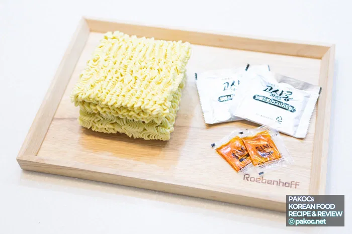 Gosari Ramen Cooking Process