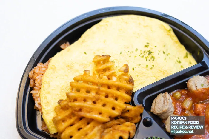 Recommended sauce for a convenience store meal