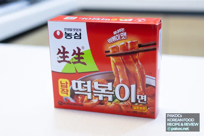 農心生生ナプチャクトッポッキ麺新製品