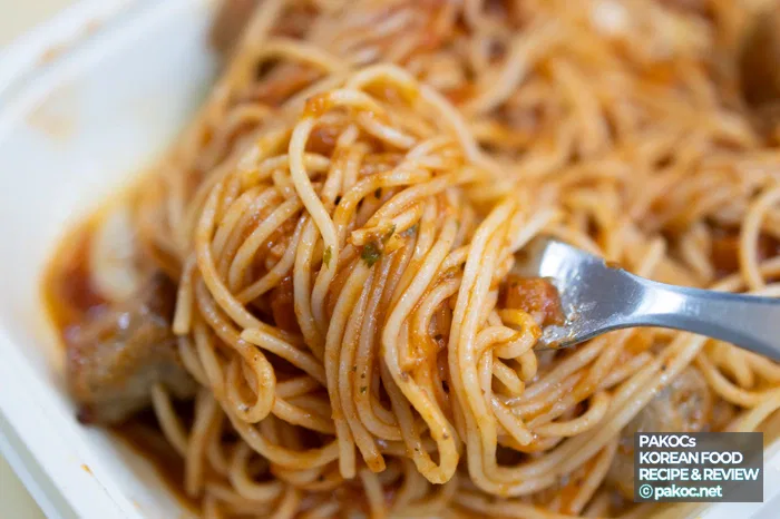 편의점 스파게티 맛 리뷰