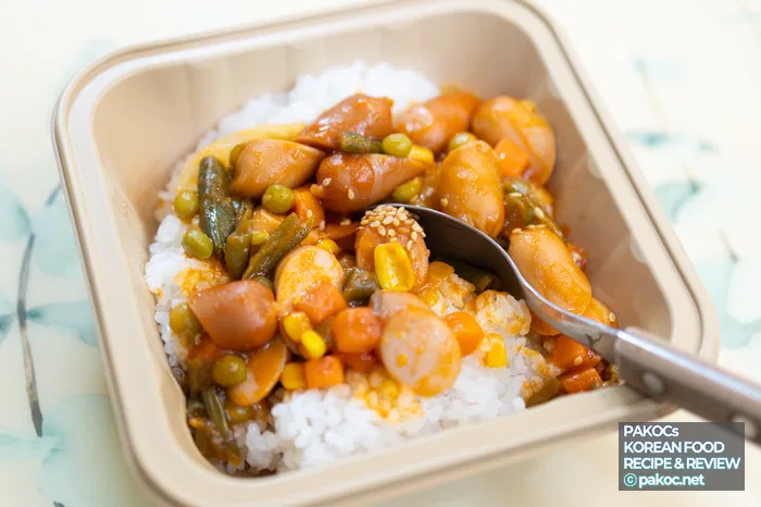 비빔덮밥 편의점 특징 사진