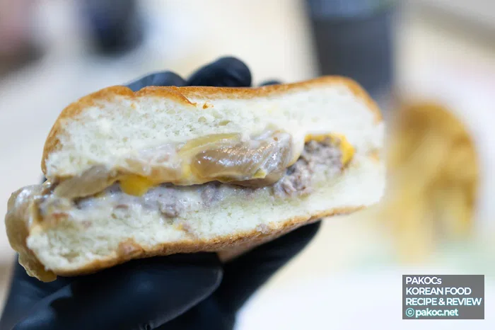 트러플 버거 구성 사진