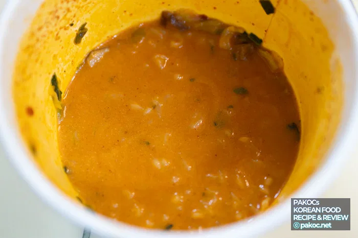 Sharing Cream Jjamppong Cooking Process