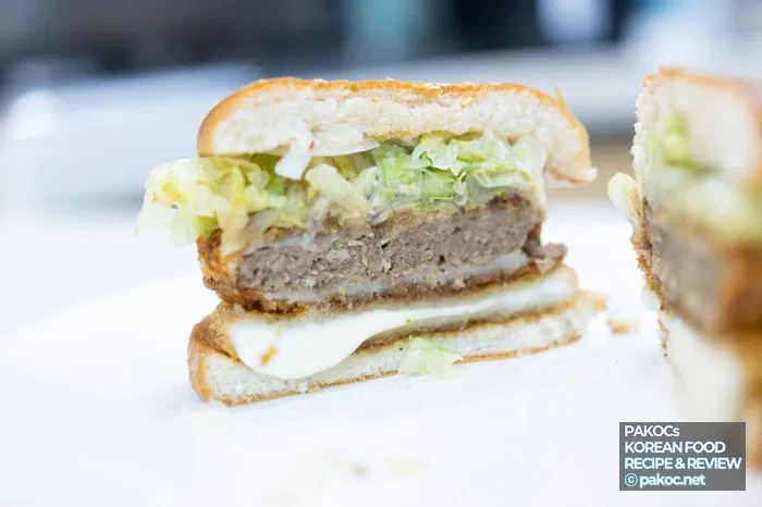 햄버거 비교 리뷰 이미지