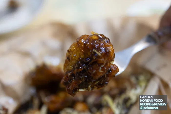 간장 소스 구성 특징