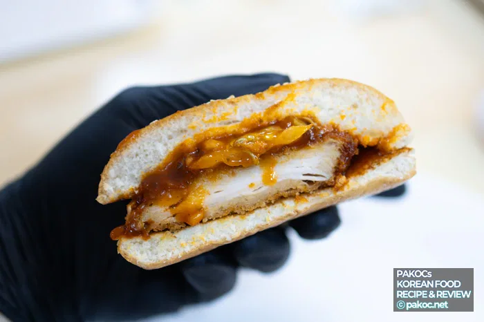 チキンバーガー 価格 情報 説明