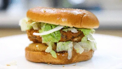 햄버거 구매 후기 이미지