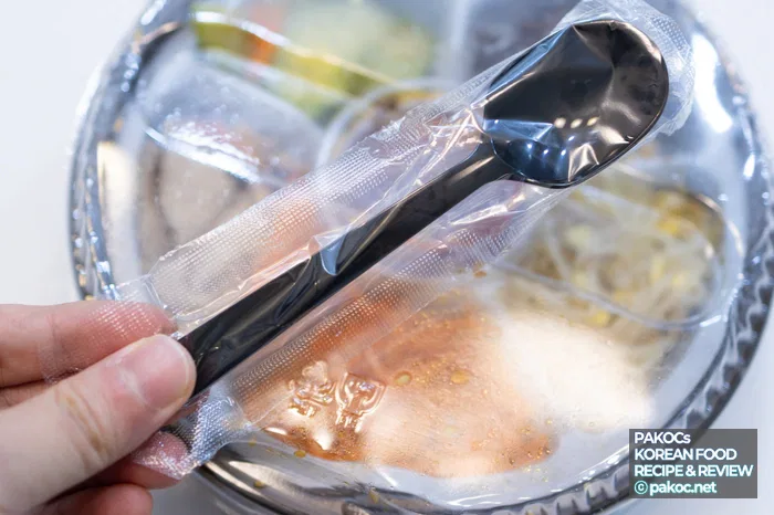 편의점 도시락 조리 방법