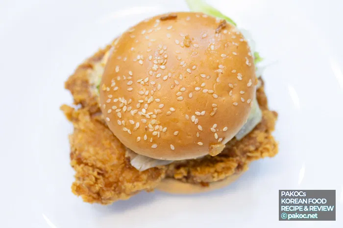 Sabor clásico de hamburguesa de pollo