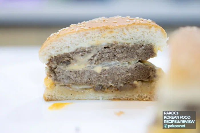 트러플 버거 패티 구성 정보