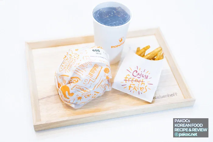 Popeyes ルイ・ブラックペッパー・バーガーのビジュアル