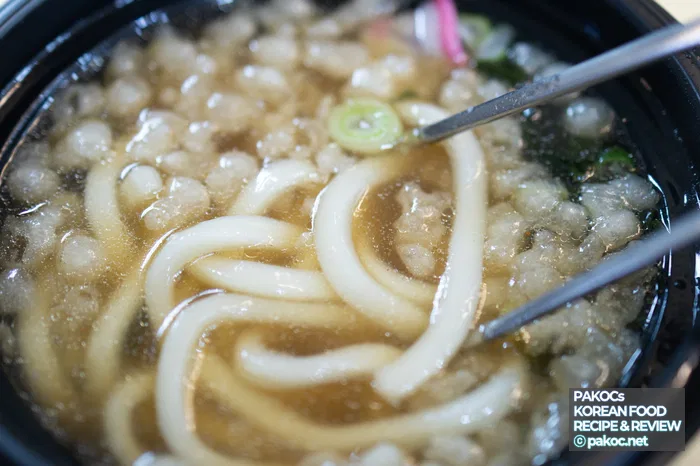 Recomendación de udon para comer en tienda de conveniencia